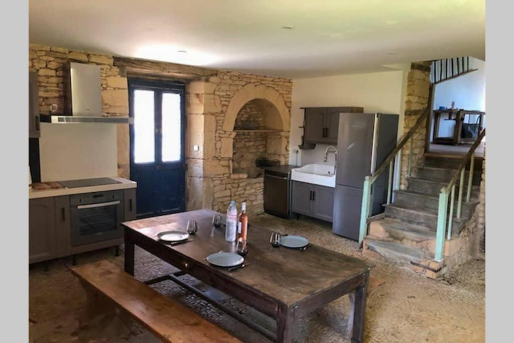Chez Rénou et Prospérou maison typique du Sarladait Saint-Genies Extérieur photo