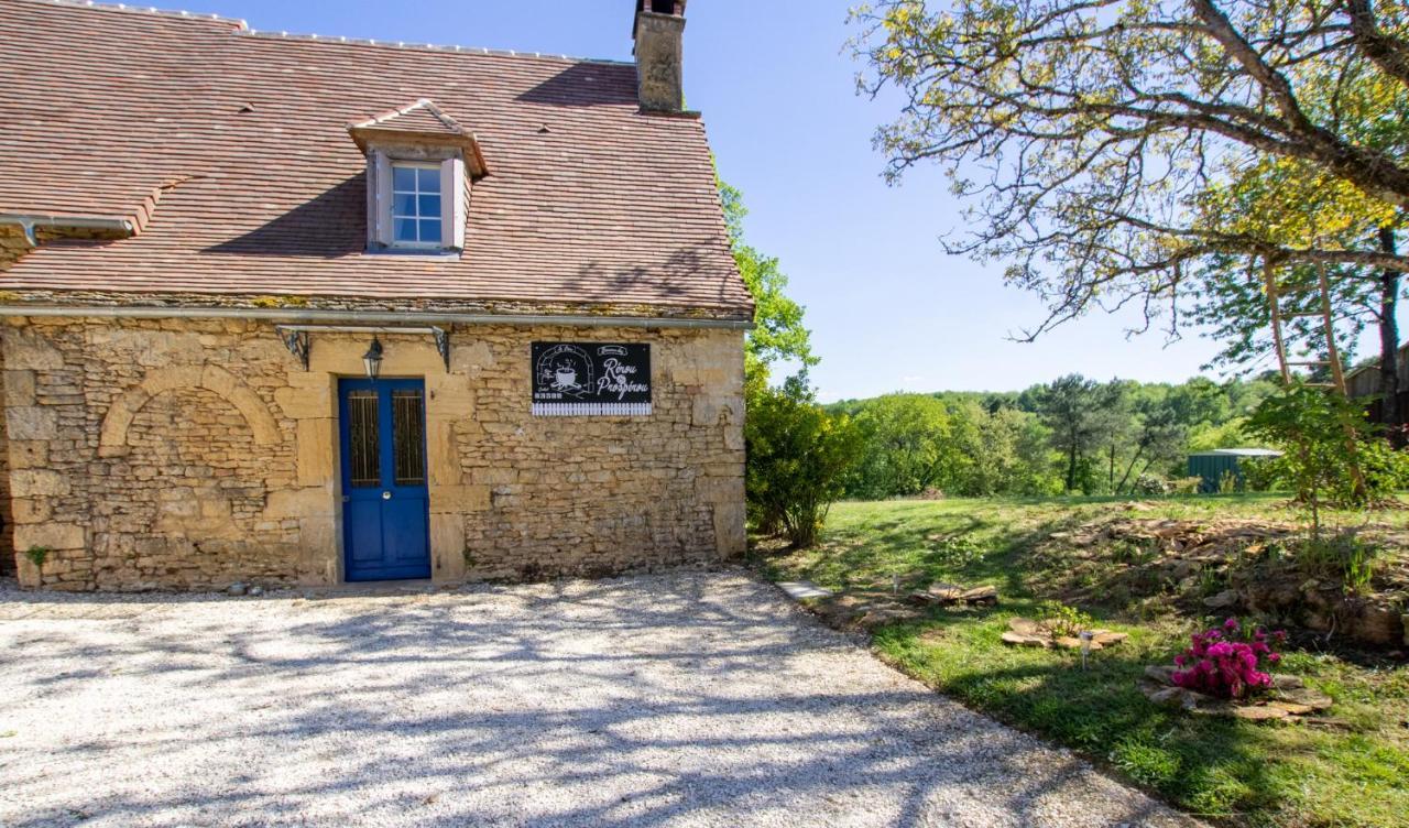 Chez Rénou et Prospérou maison typique du Sarladait Saint-Genies Extérieur photo
