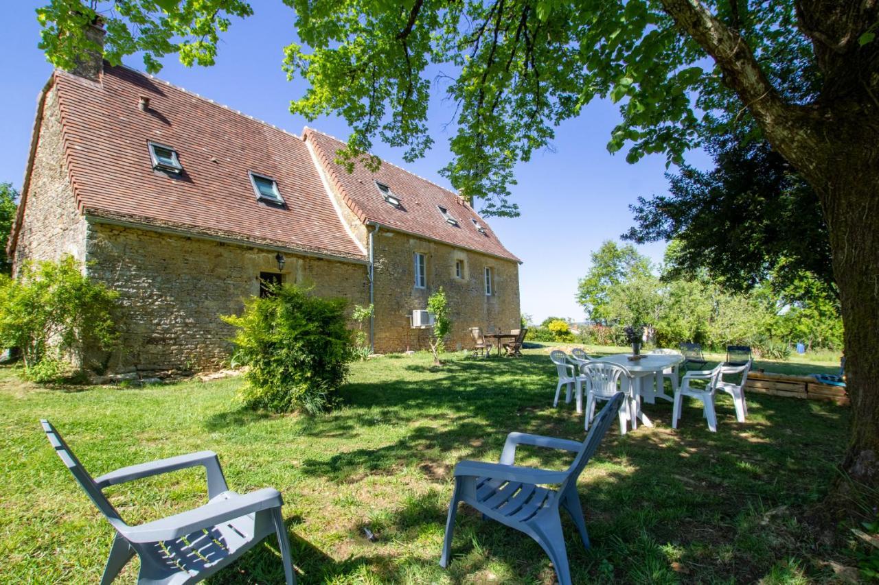 Chez Rénou et Prospérou maison typique du Sarladait Saint-Genies Extérieur photo