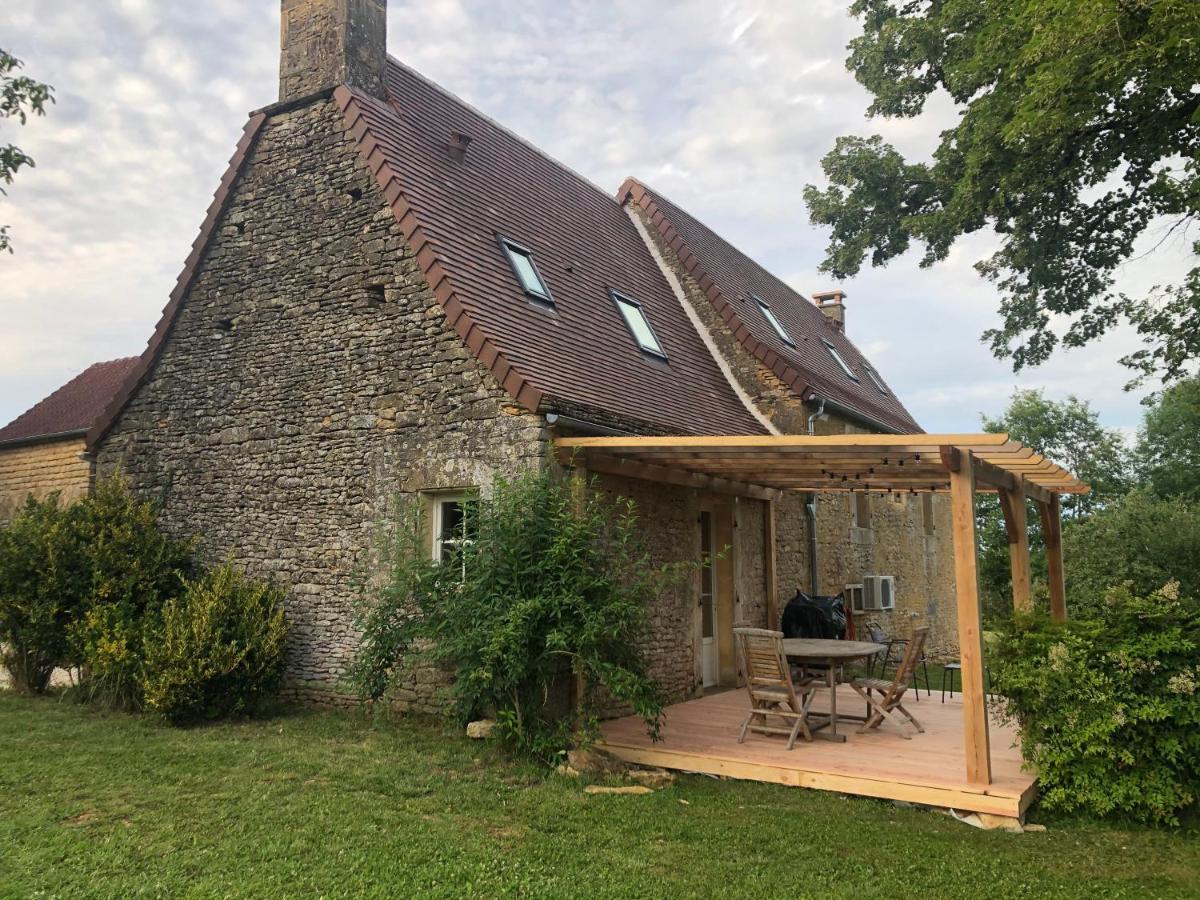 Chez Rénou et Prospérou maison typique du Sarladait Saint-Genies Extérieur photo